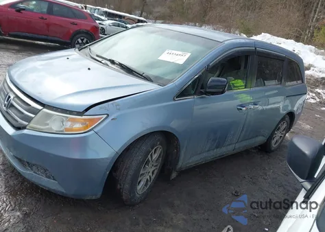 2012 Honda Odyssey Ex z USA, uszkodzony, nr VIN 5FNRL5H47CB130236
